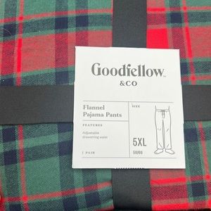 5xl flannel pajama pants 100 percent cotton never used